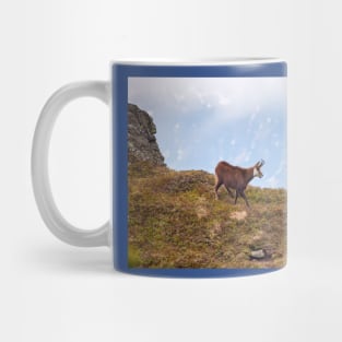 Mountain Chamois in High Tatras National Park Mug